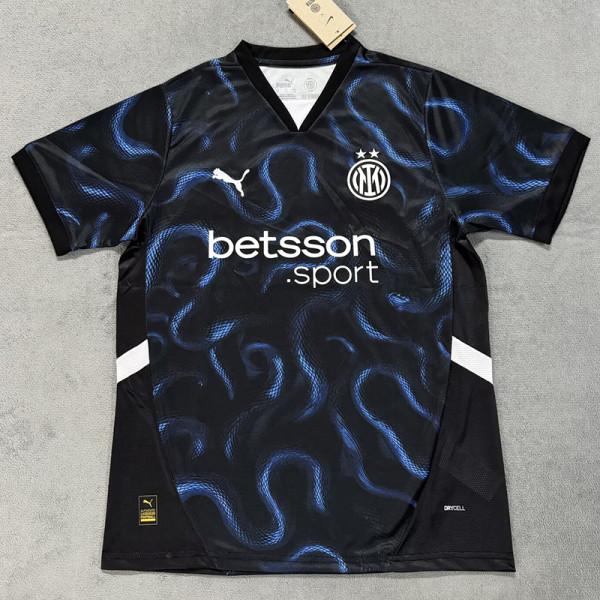 2025-26 INT Black Special Edition Training shirts (蛇纹)