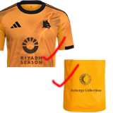 2025-26 Roma Away Fans Soccer Jersey