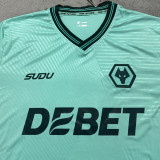 2025-26 Wolves Away Fans Soccer Jersey