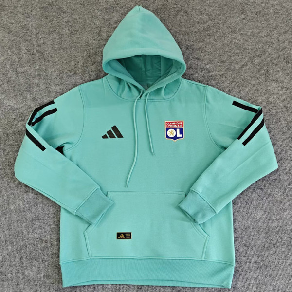 2025-26 Lyon Light green Hoody 浅绿色(加绒)