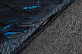 2025-26 Napoli Dark grey Jacket Tracksuit #A2583