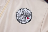 2025-26 Ajax Beige Jacket Tracksuit #A2584