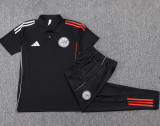 2025-26 Ajax Black Short shirts and Long trousers Suit #C2565