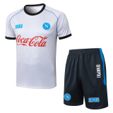2025-26 Napoli Light gray Training Short Suit #D25181