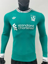 2025-26 LIV Third Long Sleeve Player Version Soccer Jersey (长袖球员)