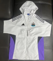 2025-26 Newcastle White Windbreaker