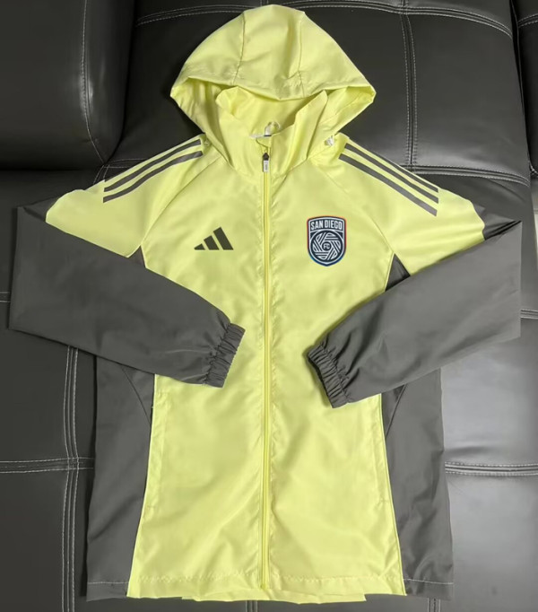 2025-26 San Diego FC Yellow Windbreaker