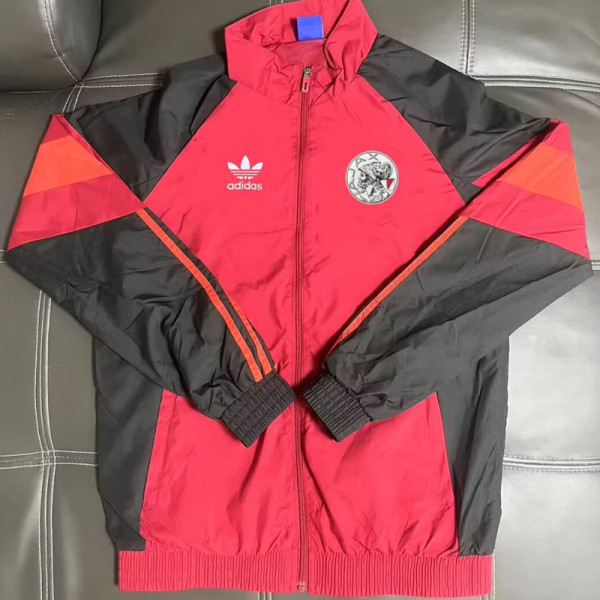 2025-26 Ajax Red black Windbreaker
