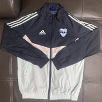 2025-26 Boca Juniors Black White Windbreaker