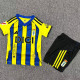 2025-26 Real Oviedo Away Kids Soccer Jersey