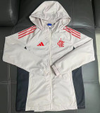 2025-26 Flamengo Light gray Windbreaker