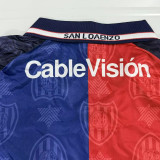 1999-2000 San Lorenzo Home Retro Soccer Jersey