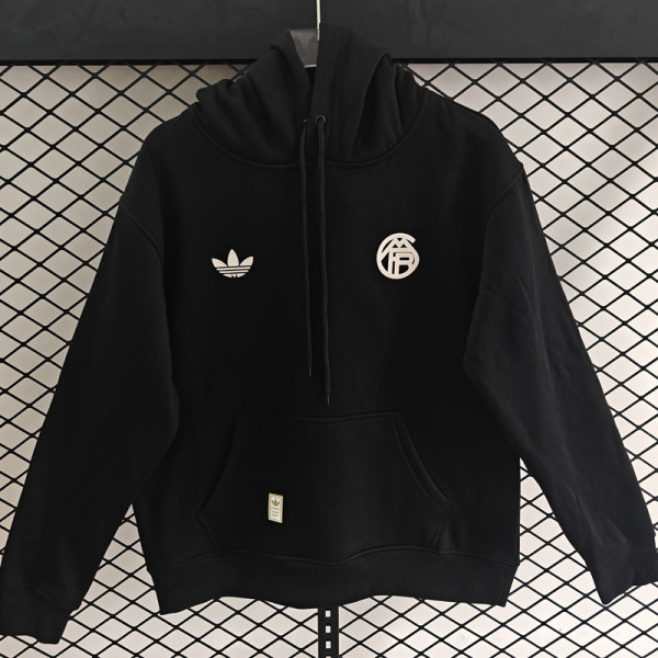 2025-26 Bayern Black Hoody 黑色(加绒)