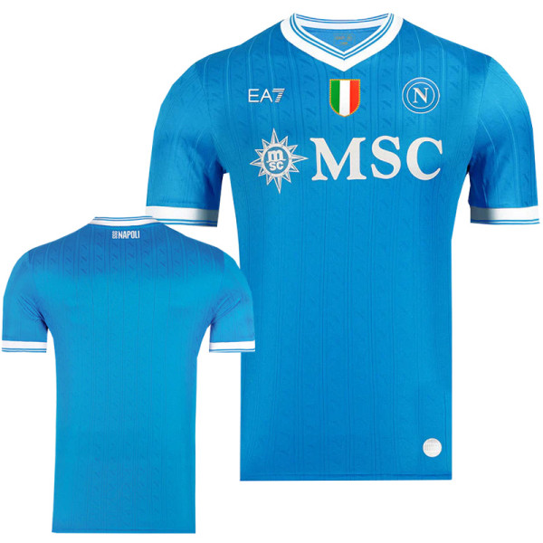 2025-26 Napoli UEFA CL Home Fans Soccer Jersey (欧冠版)