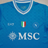 2025-26 Napoli UEFA CL Home Fans Soccer Jersey (欧冠版)