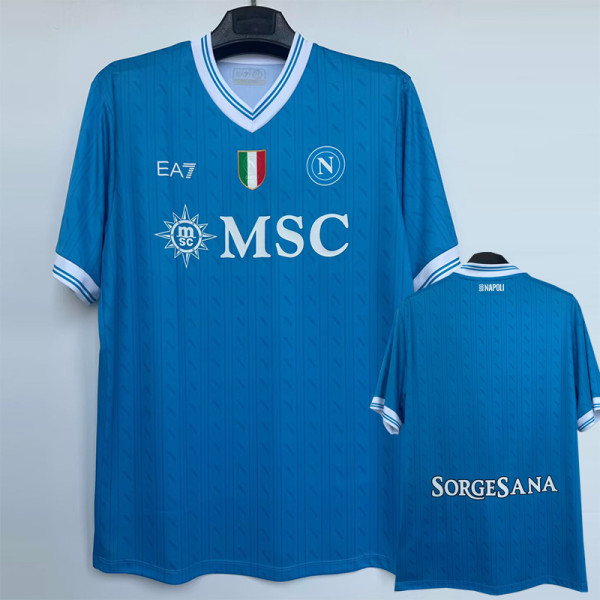 2025-26 Napoli Home 1:1 Fans Soccer Jersey