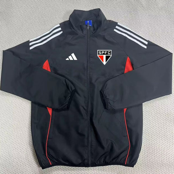2025-26 Sao Paulo Black Windbreaker