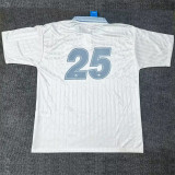 2025 Ad Oasis Joint Edition #25 White Polo Short Sleeve (浅蓝边)