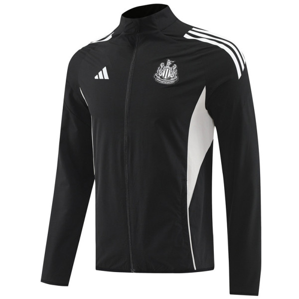 2025-26 Newcastle Black Windbreaker
