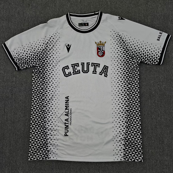 2025-26 Ceuta FC Home Fans Soccer Jersey