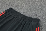 2025-26 Bayern Dark gray Tank top and shorts suit