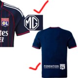 2025-26 Lyon Away Fans Soccer Jersey