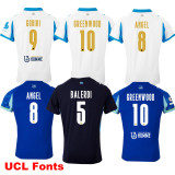 2025-26 Marseille Third Kids Soccer Jersey