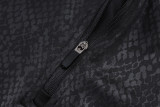 2025-26 BAR Black Kids Half Pull Tracksuit #E25165(童装)(半拉链)