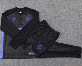 2025-26 BAR Black Kids Half Pull Tracksuit #E25165(童装)(半拉链)
