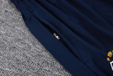 2025-26 Santos FC Royal blue Half Pull Tracksuit #B25101(半拉链)