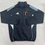 2025-26 Belgium Black Windbreaker