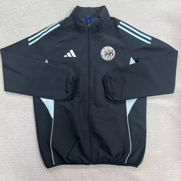2025-26 Ajax Black Windbreaker