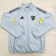 2025-26 Boca Juniors Light gray Windbreaker (黑边)