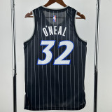 2025-26 Magic O'NEAL #32 Black Top Quality Hot Pressing NBA Jersey (Trapeze Edition) 飞人版