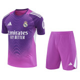 2025-26 RMA Purple GoalKeeper (Suit) Soccer Jersey