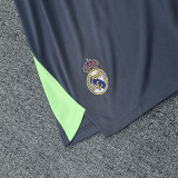 2025-26 RMA Grey Black GoalKeeper (Suit) Soccer Jersey