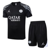 2025-26 PSG Jordan Black Training Short Suit #D25187