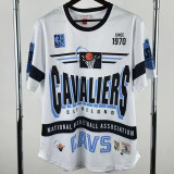 2026 Cleveland Cavaliers White Retro High Quality Casual T-Shirt #MN