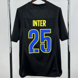 2025-26 INT #25 Casual Edition Black NFL Jersey