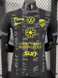 2025-26 Ittihad Black Grey Player Version Soccer Jersey