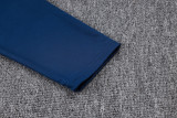 2025-26 Gremio Royal blue Half Pull Tracksuit #B25107(半拉链)