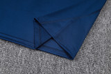 2025-26 Gremio Royal blue Half Pull Tracksuit #B25107(半拉链)