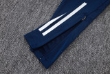 2025-26 Al-Nassr Royal blue Half Pull Tracksuit #B25110(半拉链)
