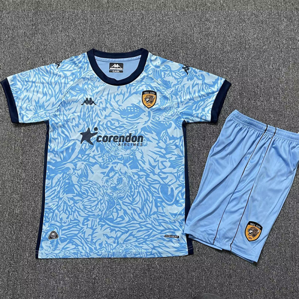 2025-26 Hull City Third Kids Soccer Jersey