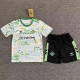 2025-26 Real Betis White Graffiti Kids Soccer Jersey