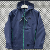 2025 AD Dark blue Outdoor Jackets #Y001软料冲锋衣