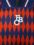 2025-26 Bayern Red Blue Casual Edition Player Version Soccer Jersey
