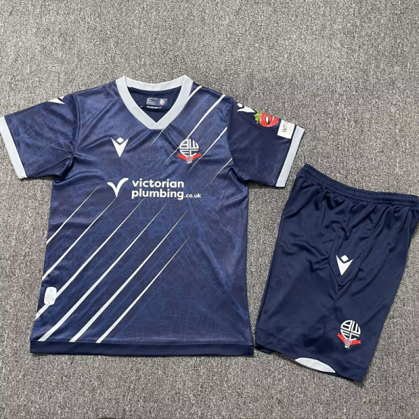 2025-26 Bolton Wanderers Away Kids Soccer Jersey