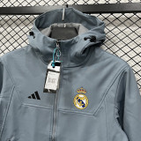 2025-26 RMA Light blue Outdoor Jackets #L6606软料