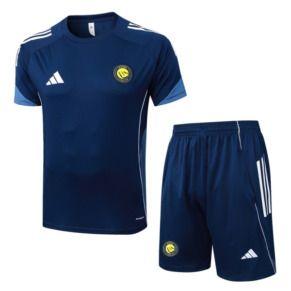 2025-26 AL-Nassr Royal blue Training Short Suit #D25199